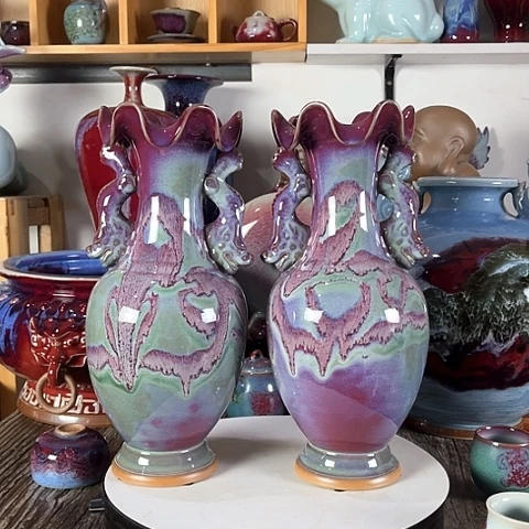 瓷片神垕镇钧瓷艺术