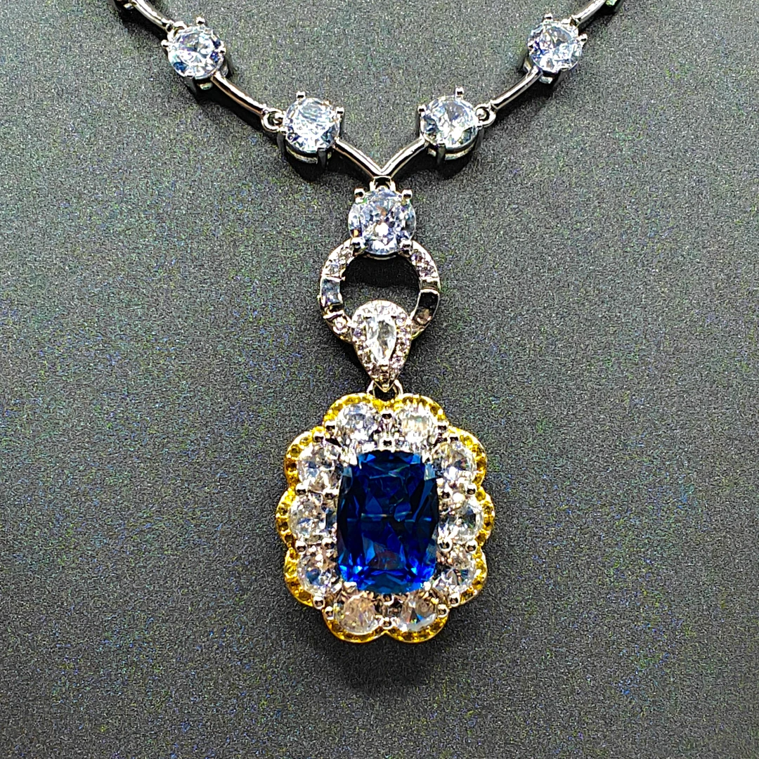 吊坠【蓝色】精致大气奢华款吊坠SS-045