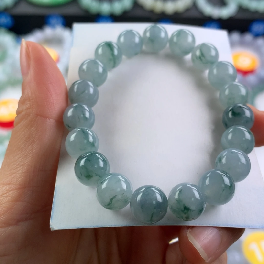 翡翠未镶嵌手链卡10