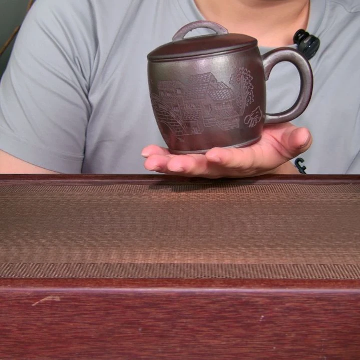 茶杯紫砂高货放漏