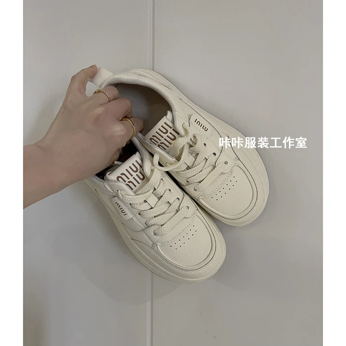 REKAYYAT“小白鞋”简约百搭宽松舒适个性时尚休闲鞋