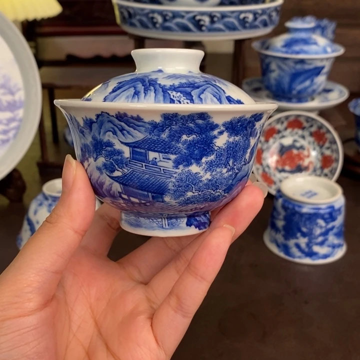 景德镇陶瓷手工手绘