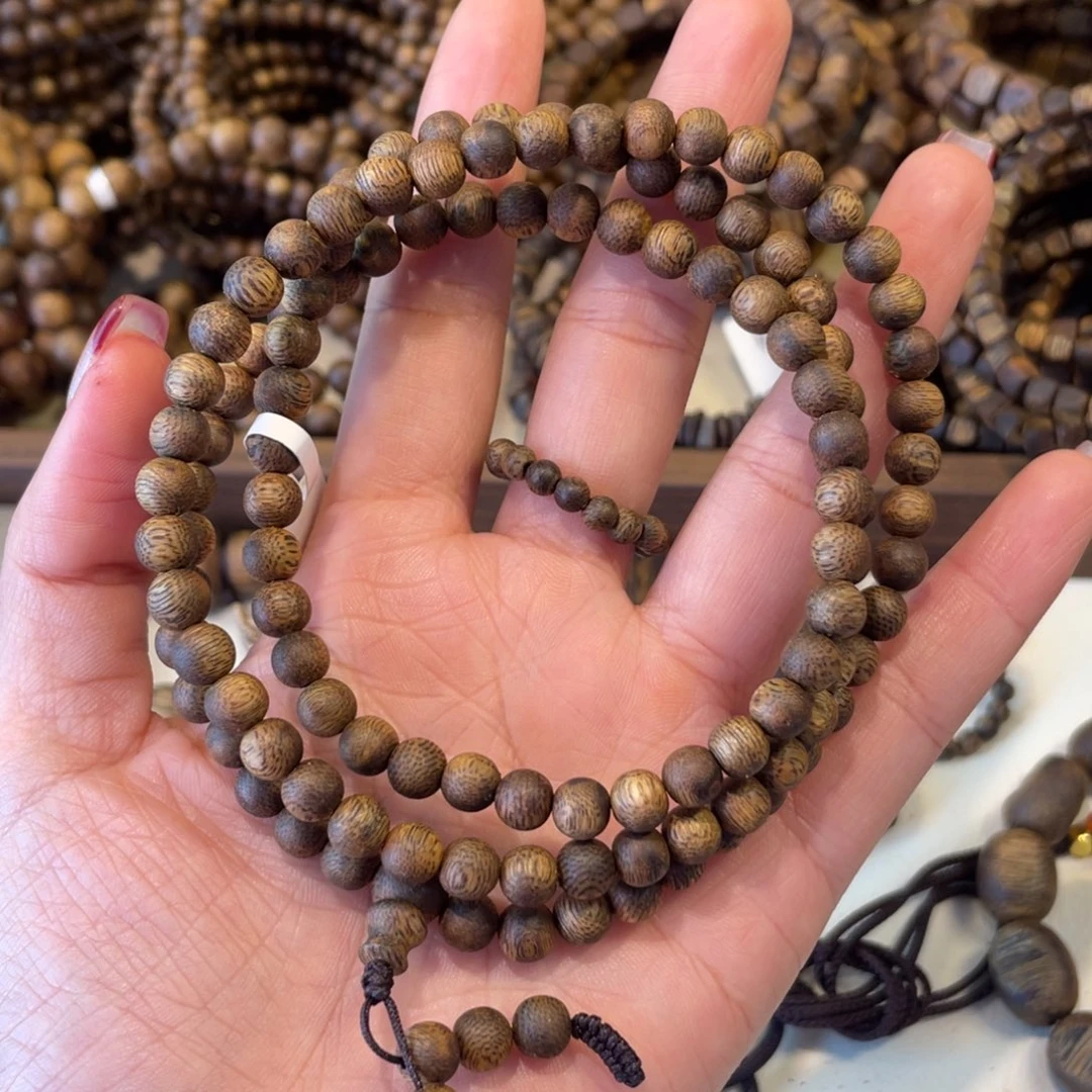 沉香卡6多圈圆珠10克+