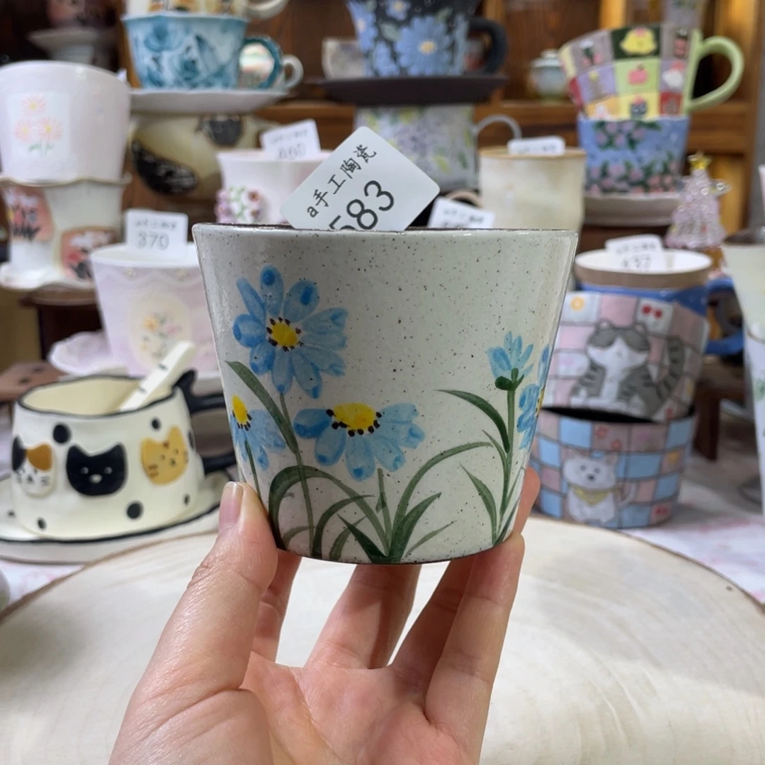 景德镇手工陶瓷杯583