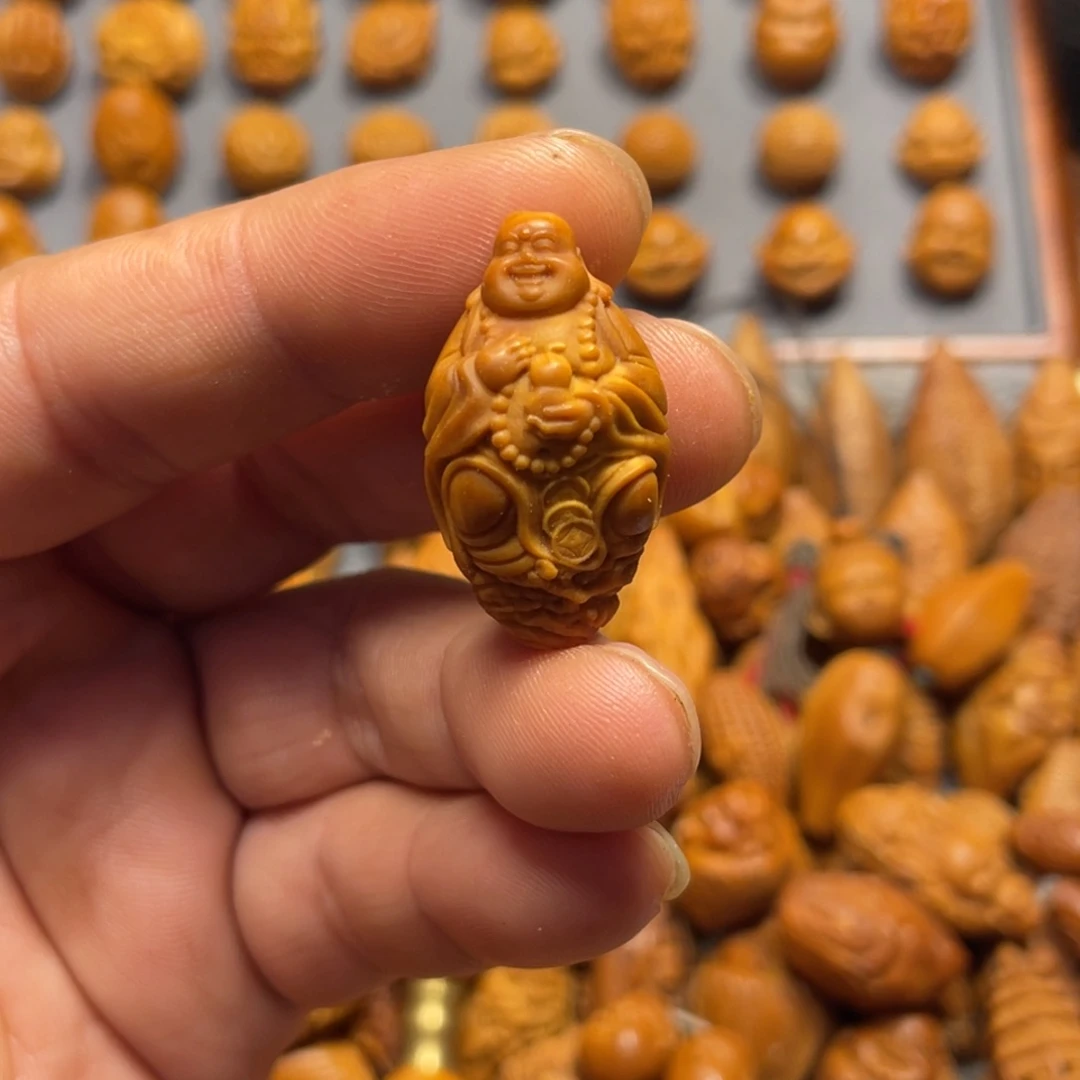 橄榄核手串/手链弥勒佛221