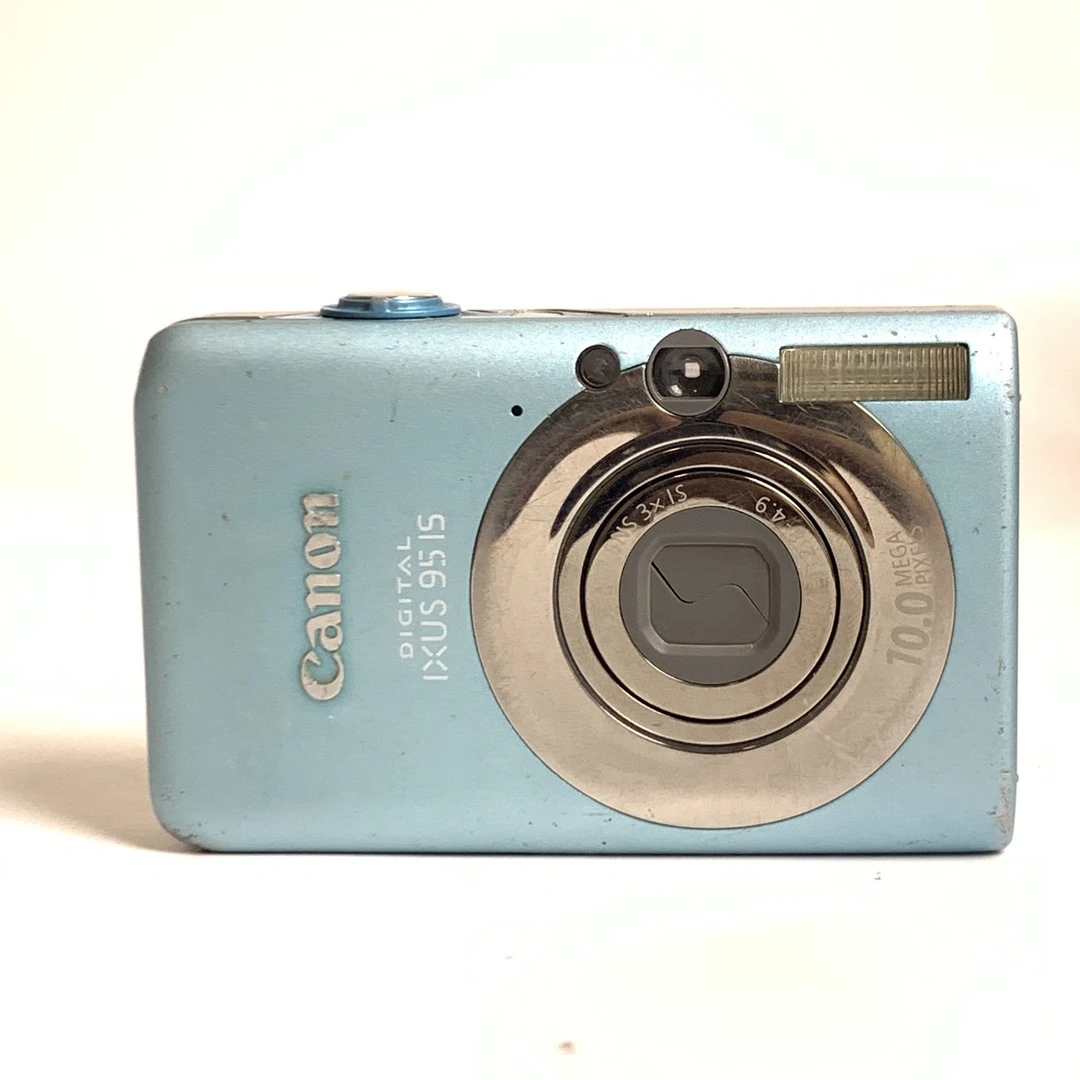 9新 Canon/佳能 ixus95 蓝色 1000万像素 沈月同款ccd