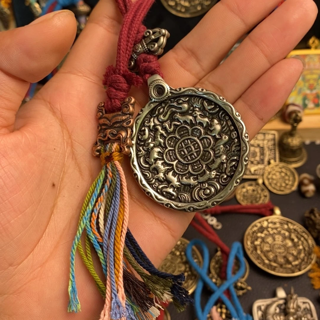 ****岳藏式风格九宫八卦牌