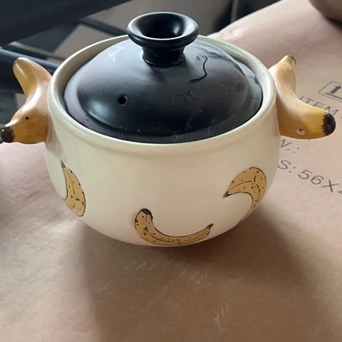 微瑕，明火，口径14高度9带盖