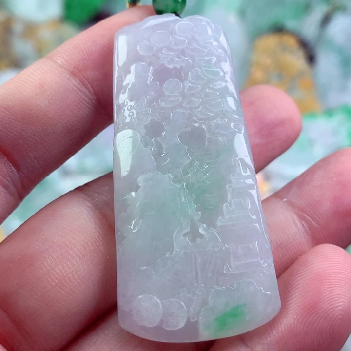 吊坠(不含链)未镶嵌翡翠
