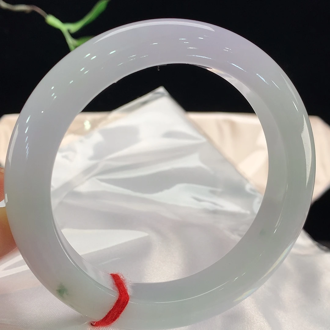 翡翠未镶嵌手镯62圈口0031