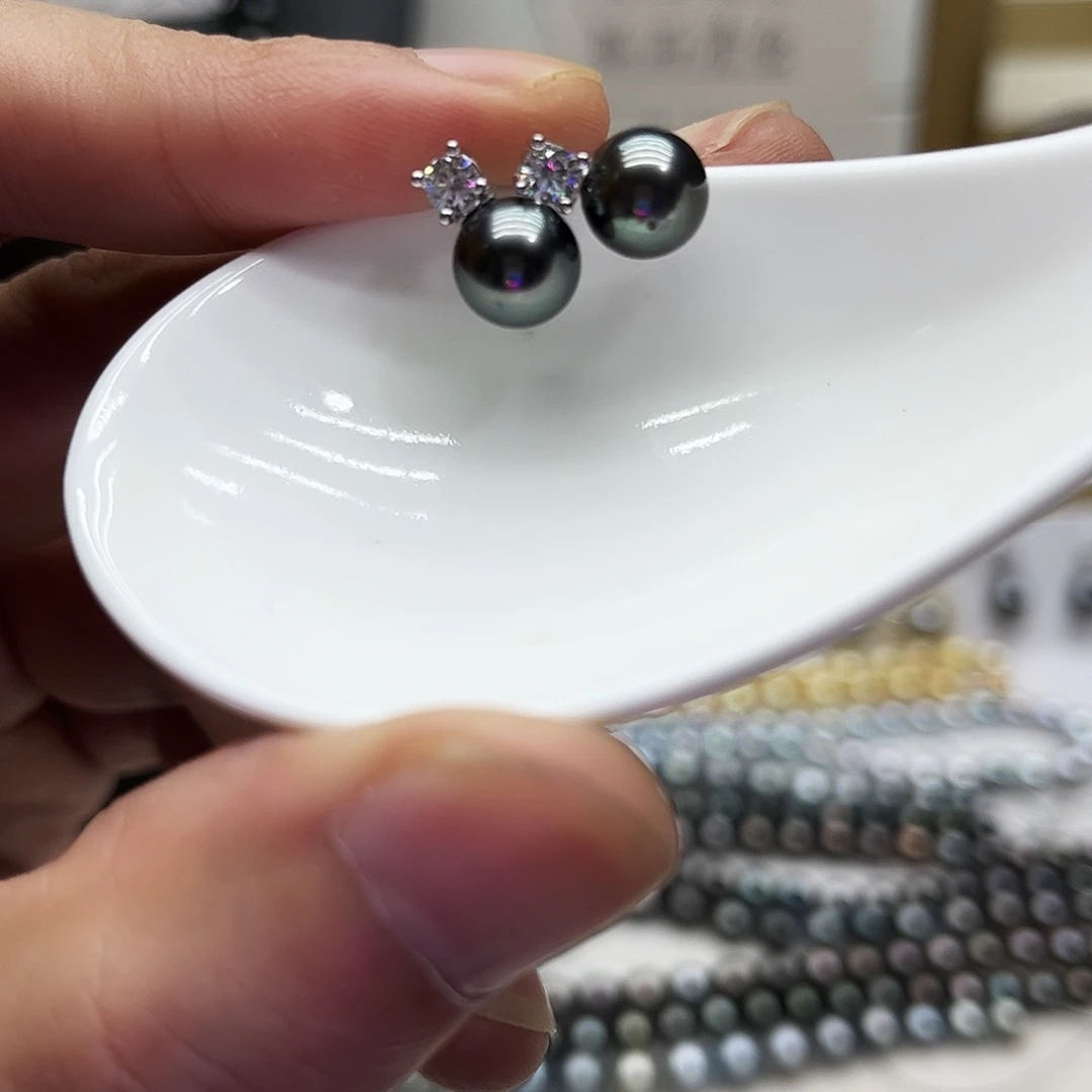 未镶嵌耳饰海水珍珠