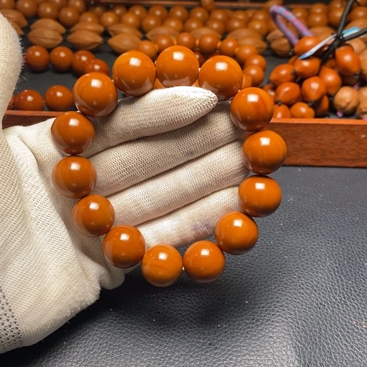 橄榄核手串1.65尺寸树王光珠全品