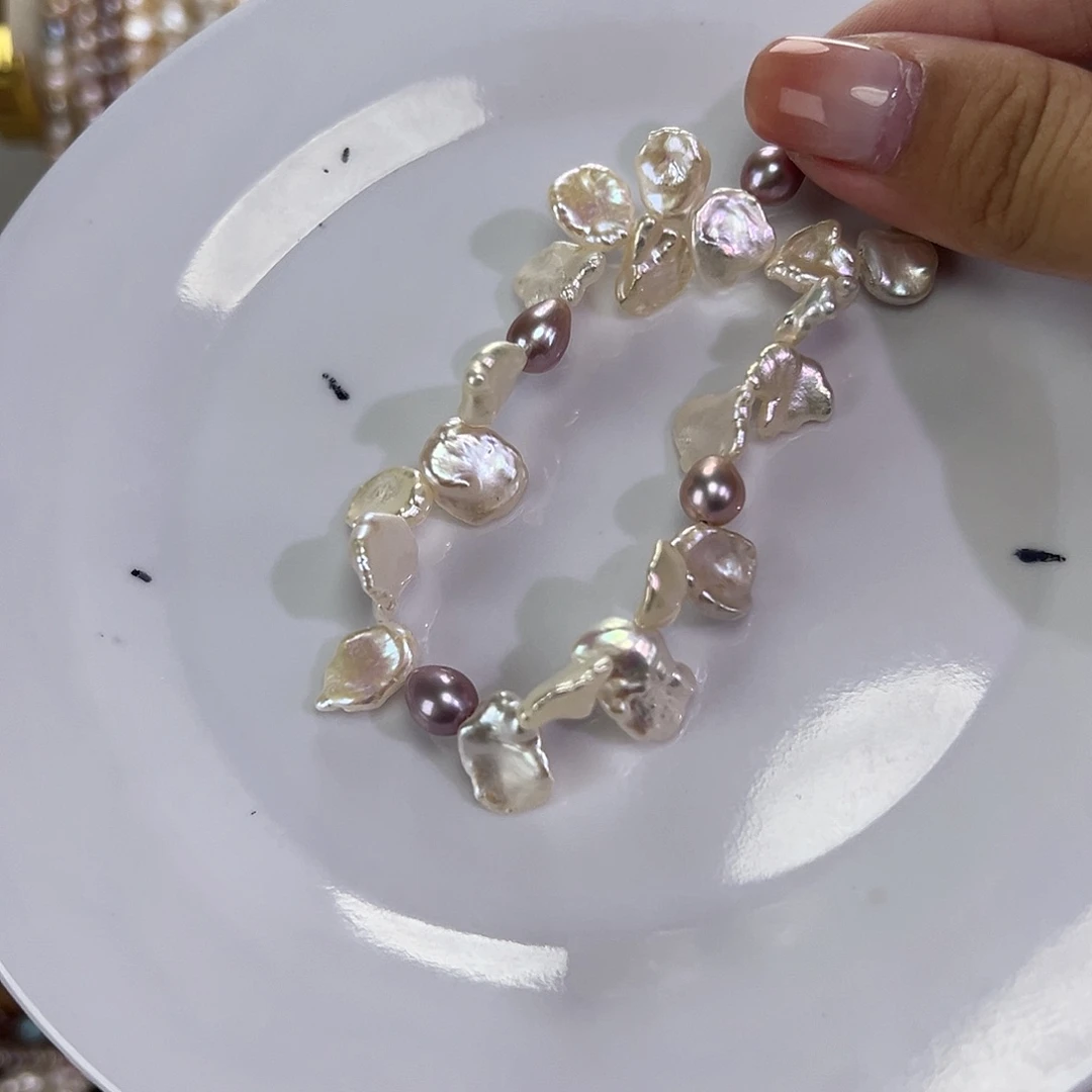 淡水珍珠手绳钛钢