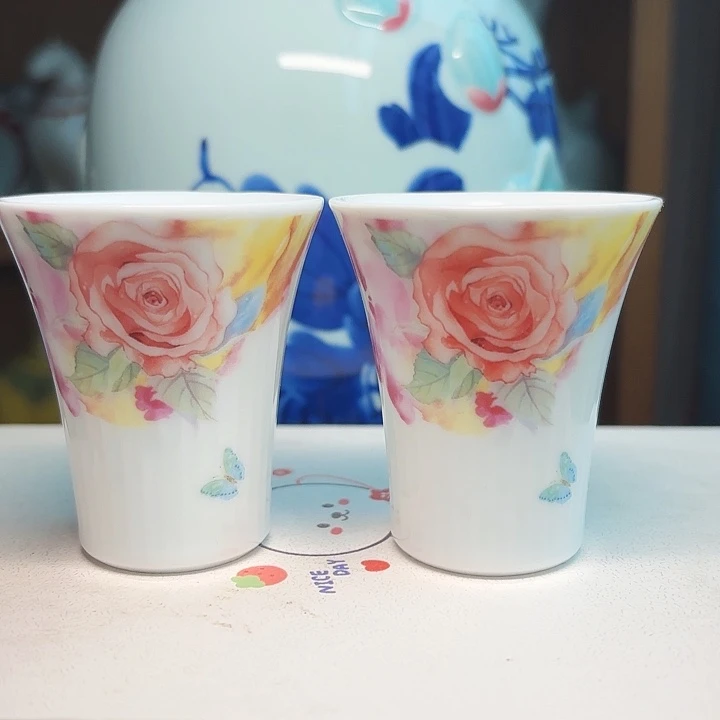 6个遇见杯带花 看图发货