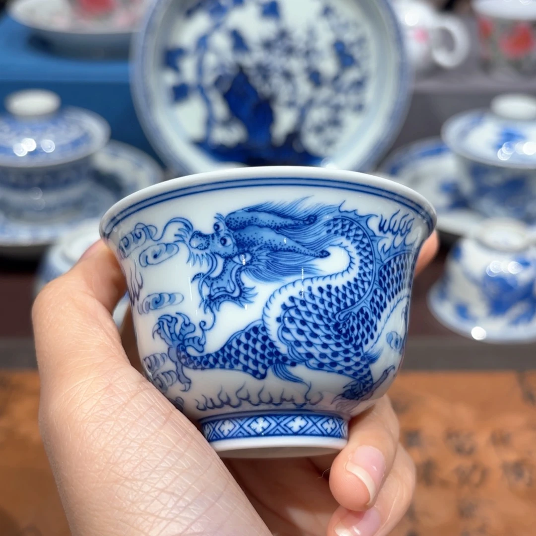 瓷片景德镇纯手工手绘
