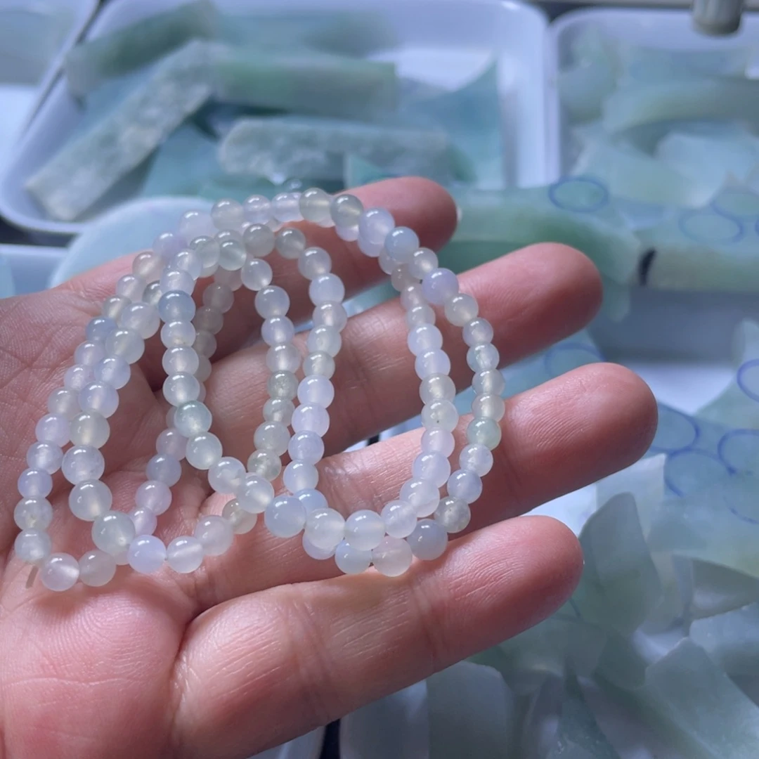 扶***荷翡翠散珠珠子直发