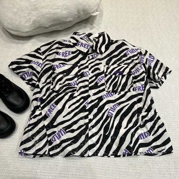 10181高端潮流时尚百搭童装时尚休闲衬衫C14-1-4