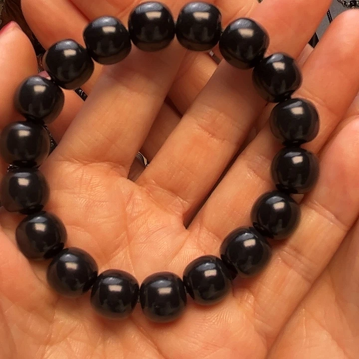 和田玉（墨玉）未镶嵌颈饰卡12老邢高羊脂