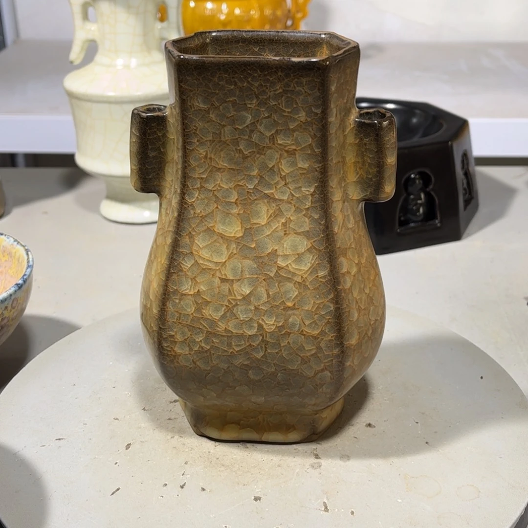 瓶官窑瓷器品相完美