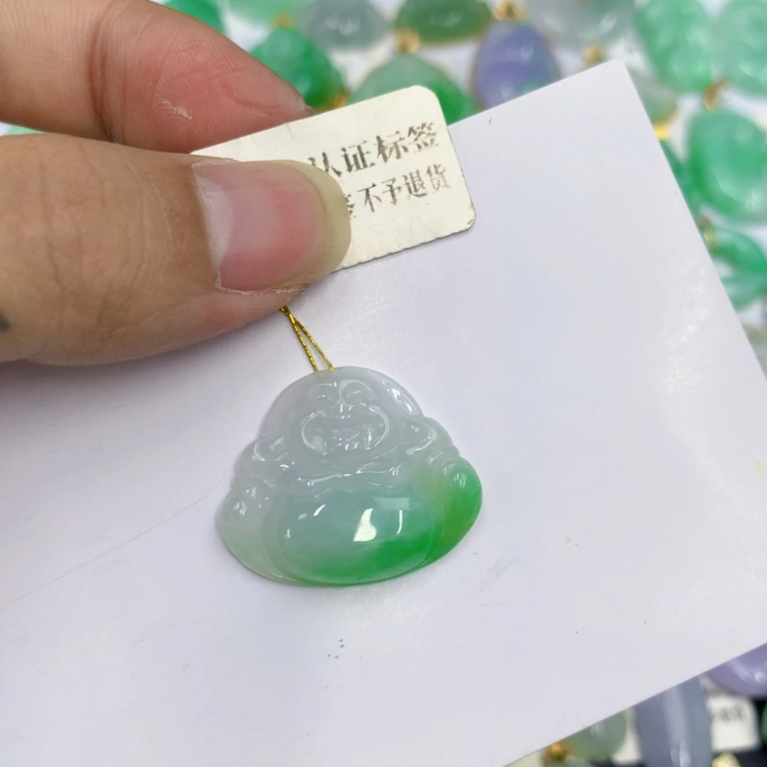 圆***高颈饰未镶嵌翡翠翡翠