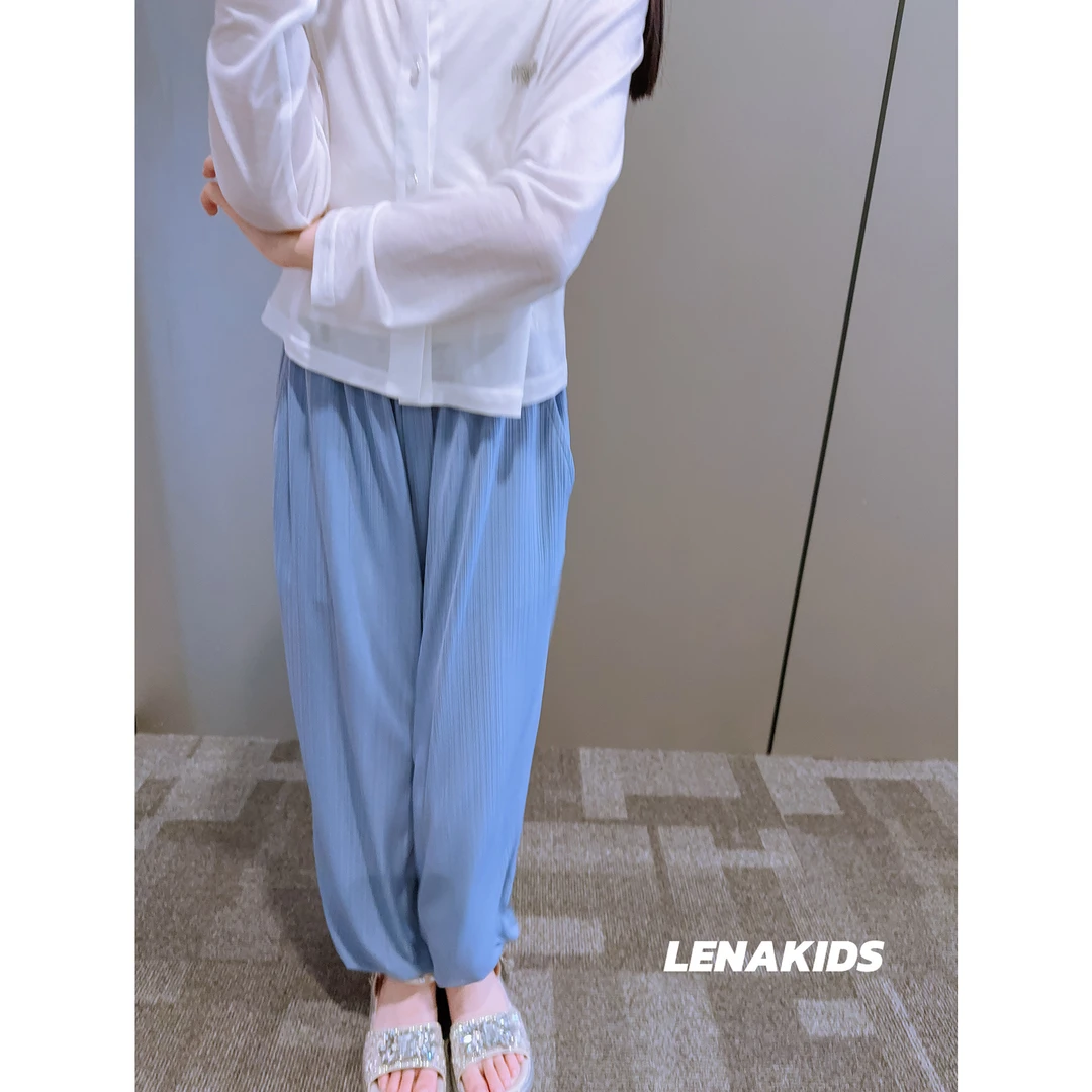 Lenakids【现货】【超百搭·垂感抖抖防蚊裤】气质时髦女宝25042004