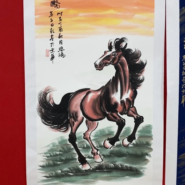 日新画作欣赏作品