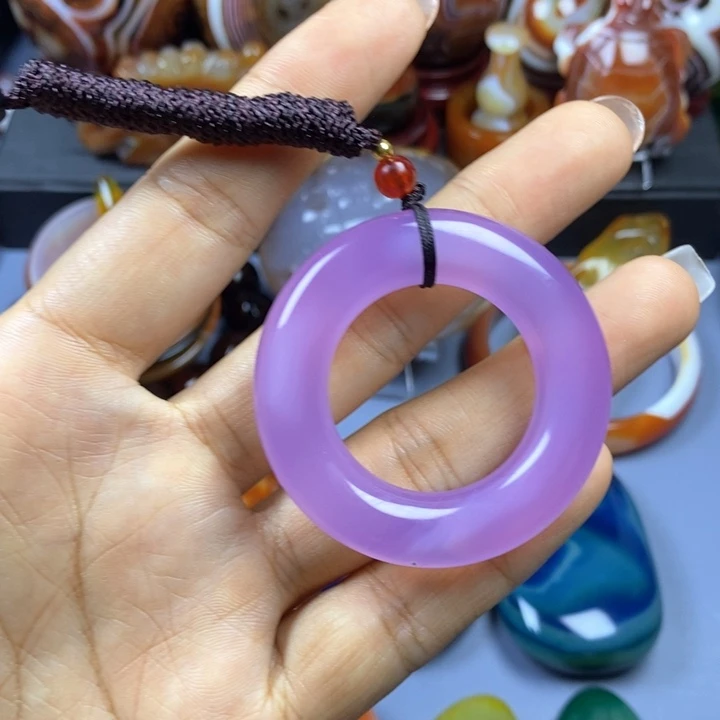 玛瑙/玉髓合金珠宝半成品
