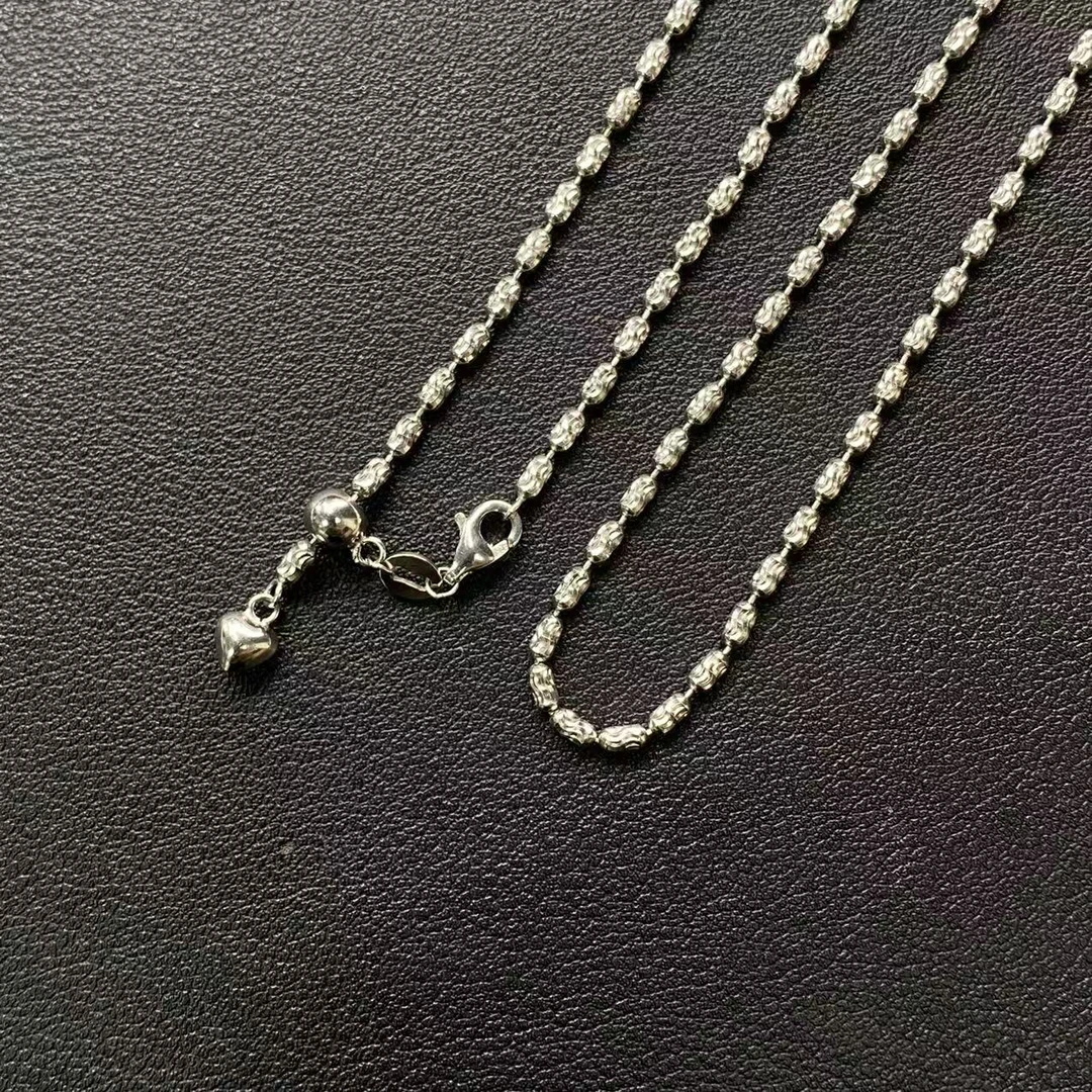 链子925银 一只小强/时尚百搭链素链22寸可调节/24XQ018