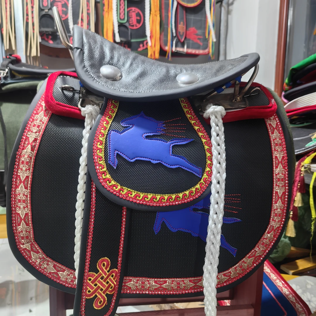 跑步机皮带材质短颤白钢骨架马鞍马具