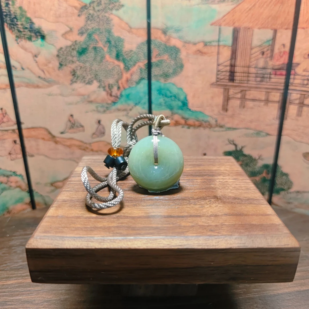 A和田玉平安扣吊坠1290