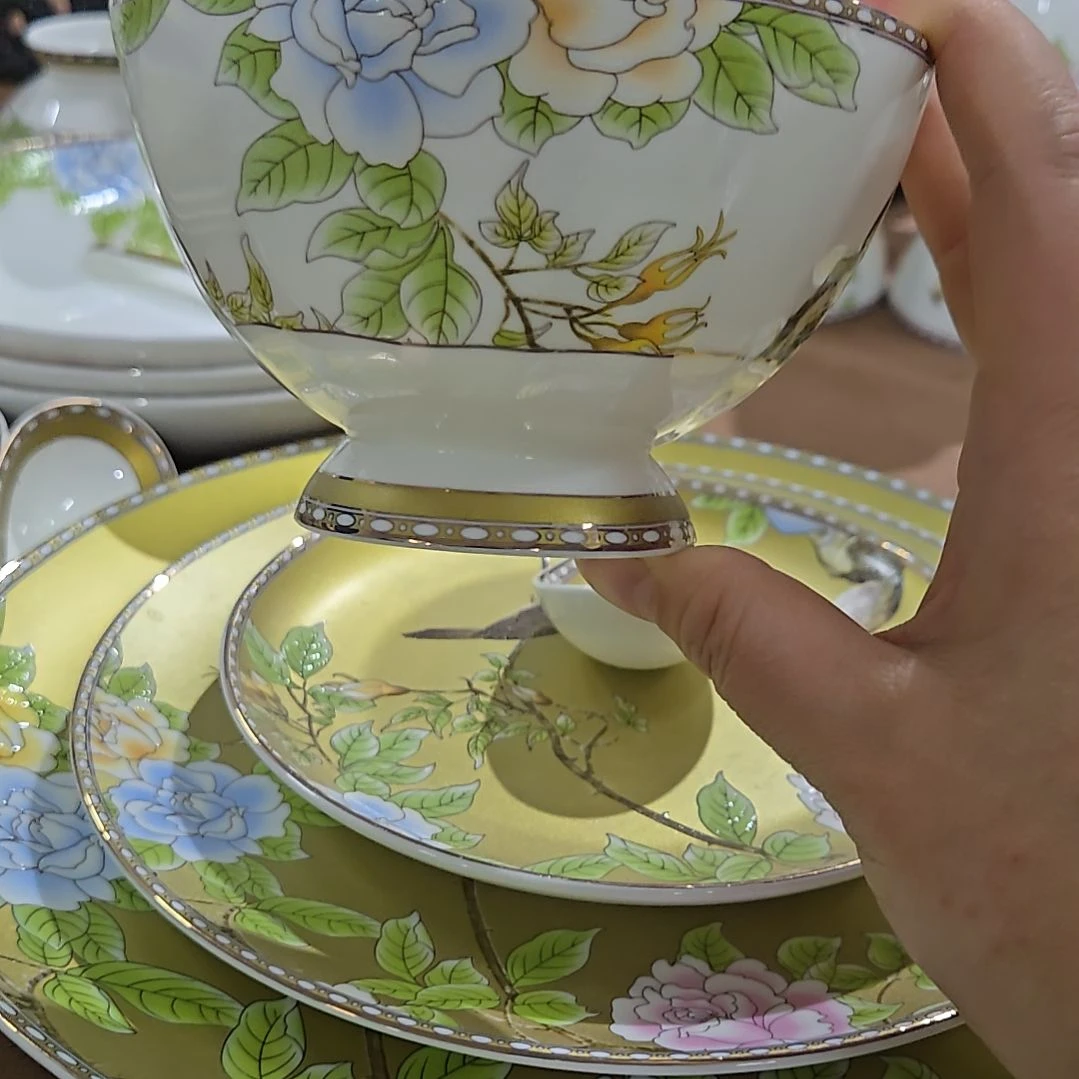 碗微瑕4.5寸6个琴瑟和鸣666666666