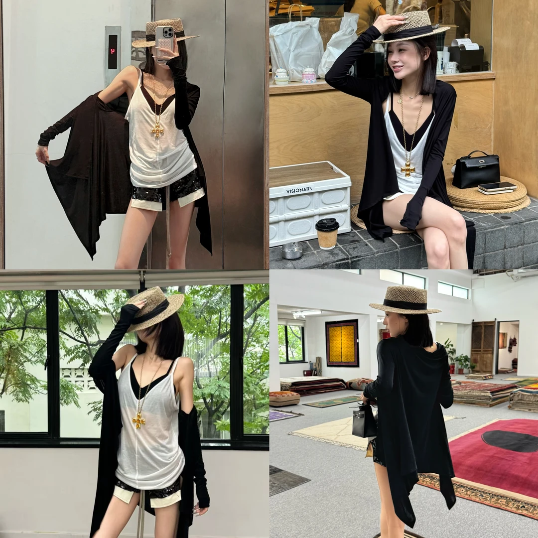 天丝开衫｜慵懒风超薄莱赛尔开衫