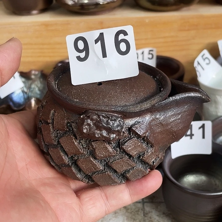 柴烧纯手工裸烧916