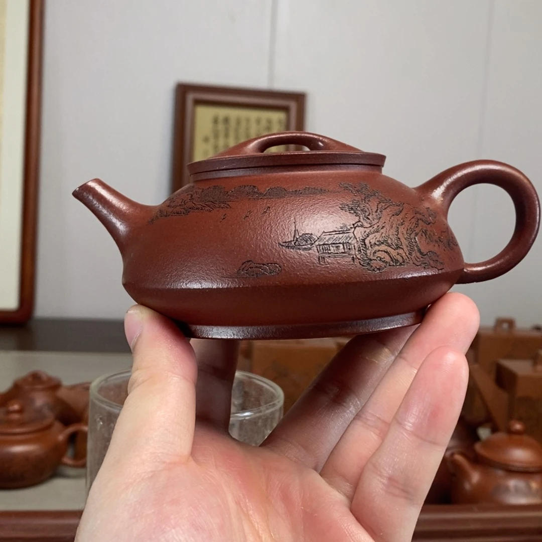 茶壶紫砂原矿泥料传统工艺制作