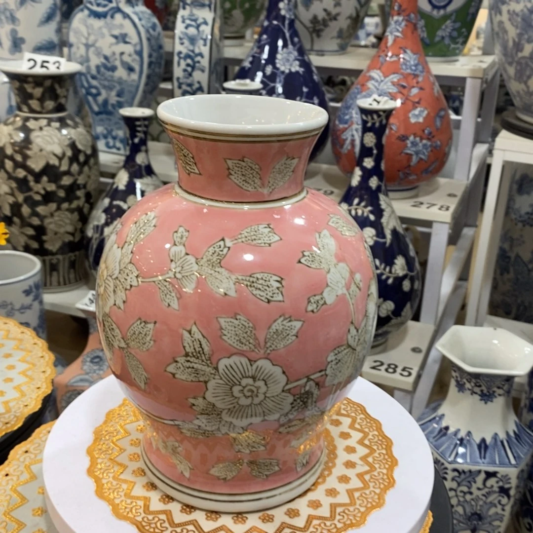 【闪购商品】陶瓷青花瓷花瓶微瑕福利一个