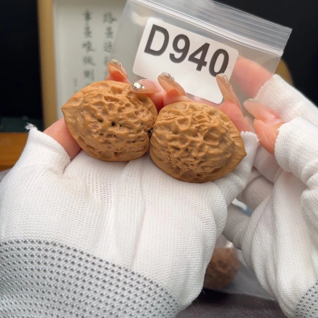 文玩核桃把件36蛤蟆眼d940