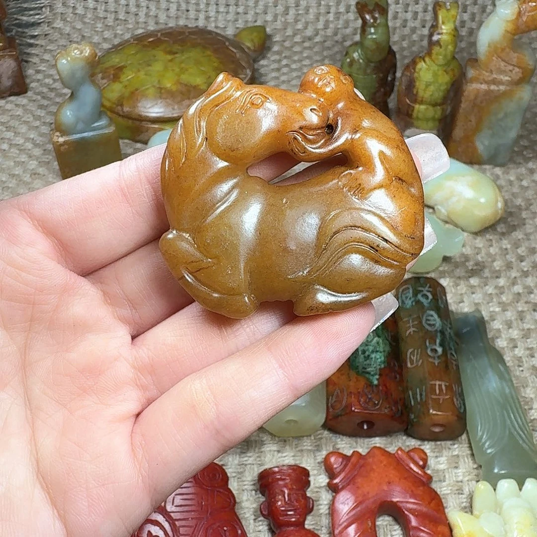 白玉菩提吊坠挂件