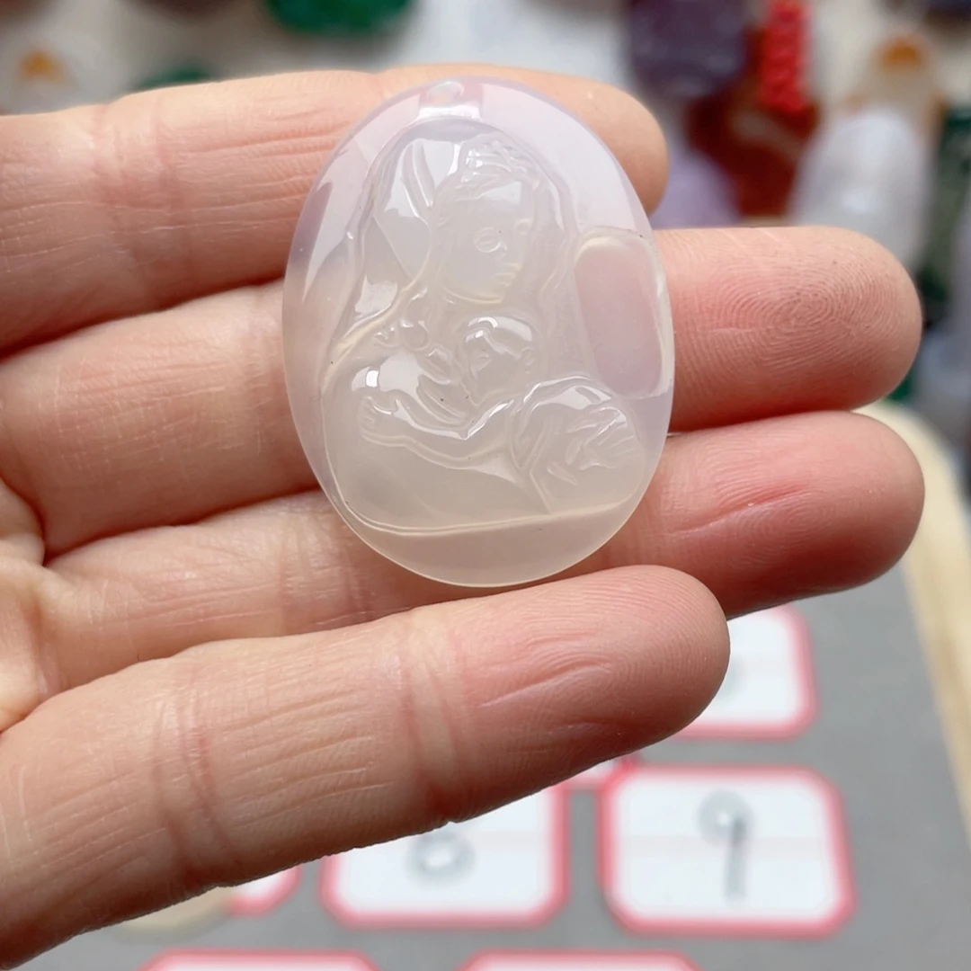 玛瑙/玉髓颈饰合金梦*