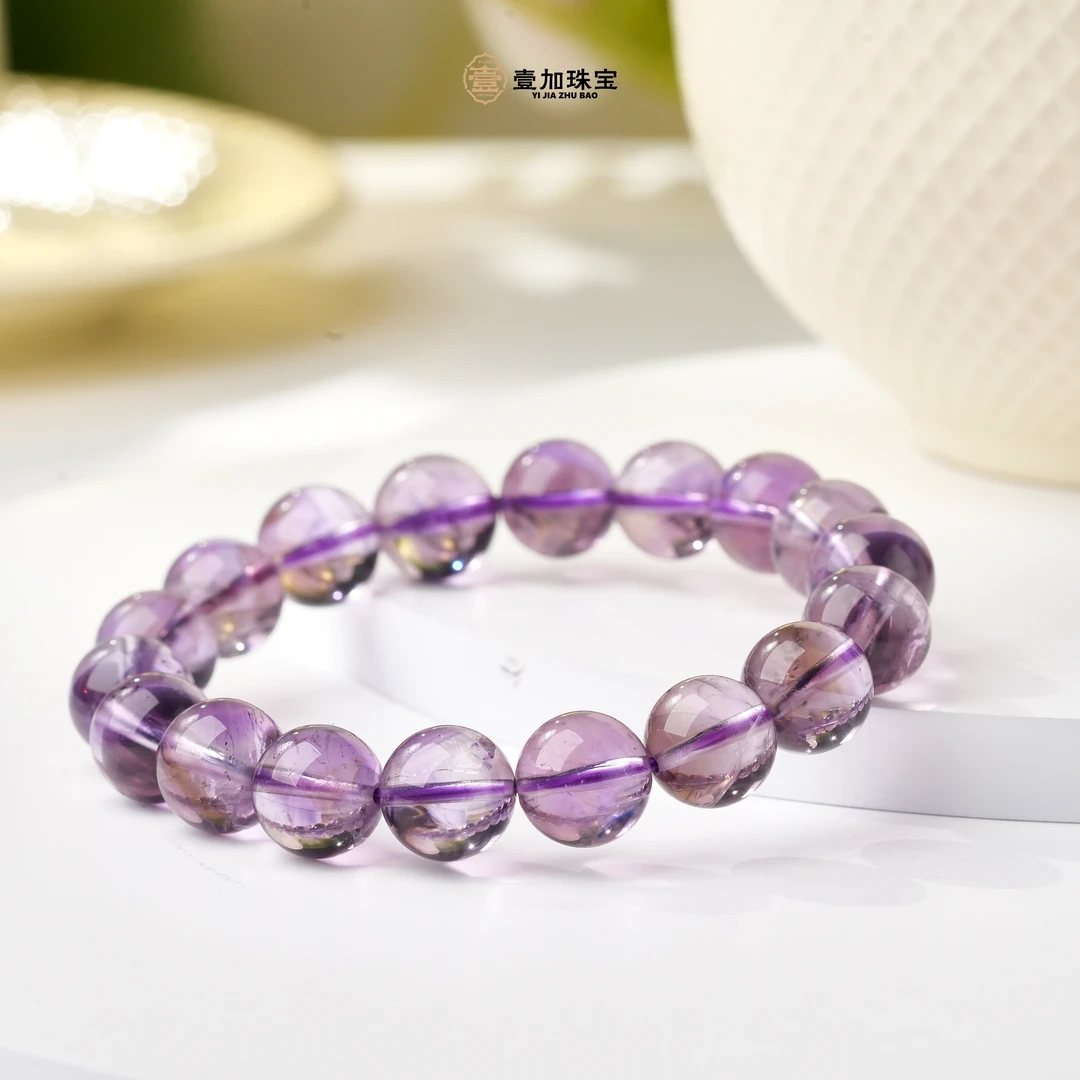 壹加师姐|手工设计玻利维亚水晶手串多样性发一#350