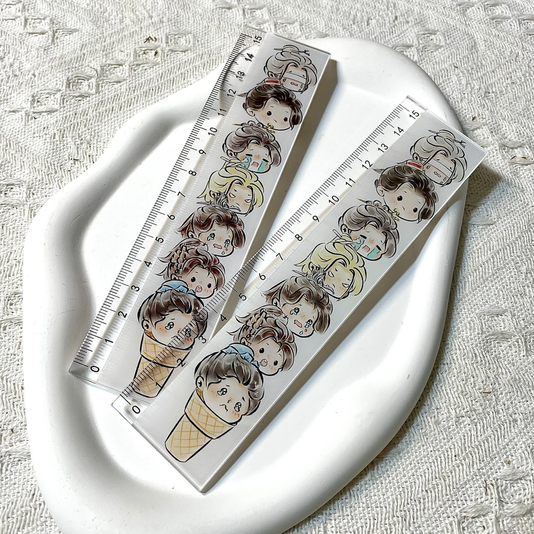 【尺子】8只淇淇周边亚克力15cm