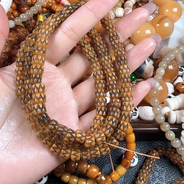 鹿骨手串/手链驼骨驼骨125，0.8