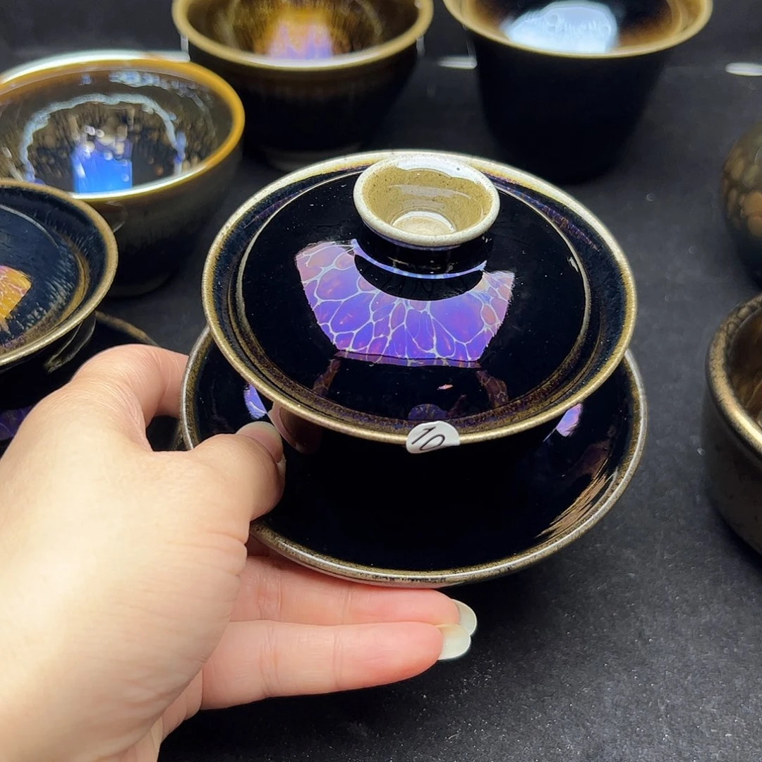 茶盏建窑建盏主人杯