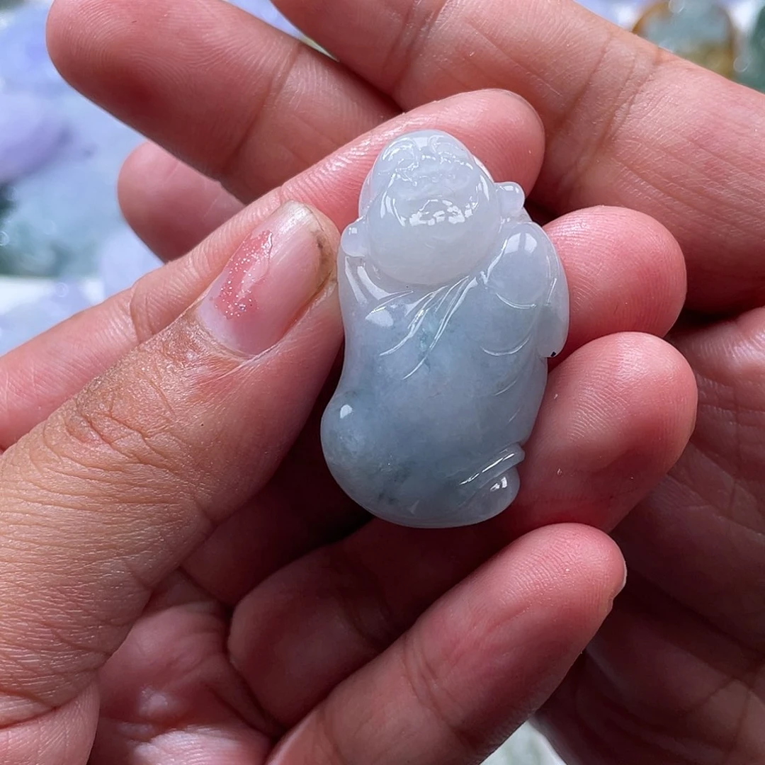 翡翠未镶嵌颈饰翡玉缘翡翠