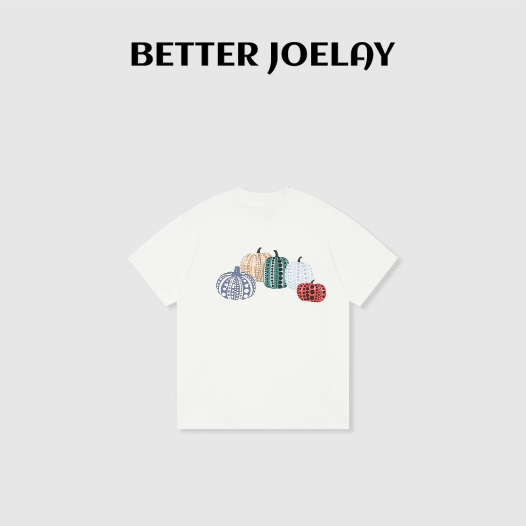 BETTER JOELAY -小版【南瓜消消乐】百搭T恤短袖潮流休闲风KH1620