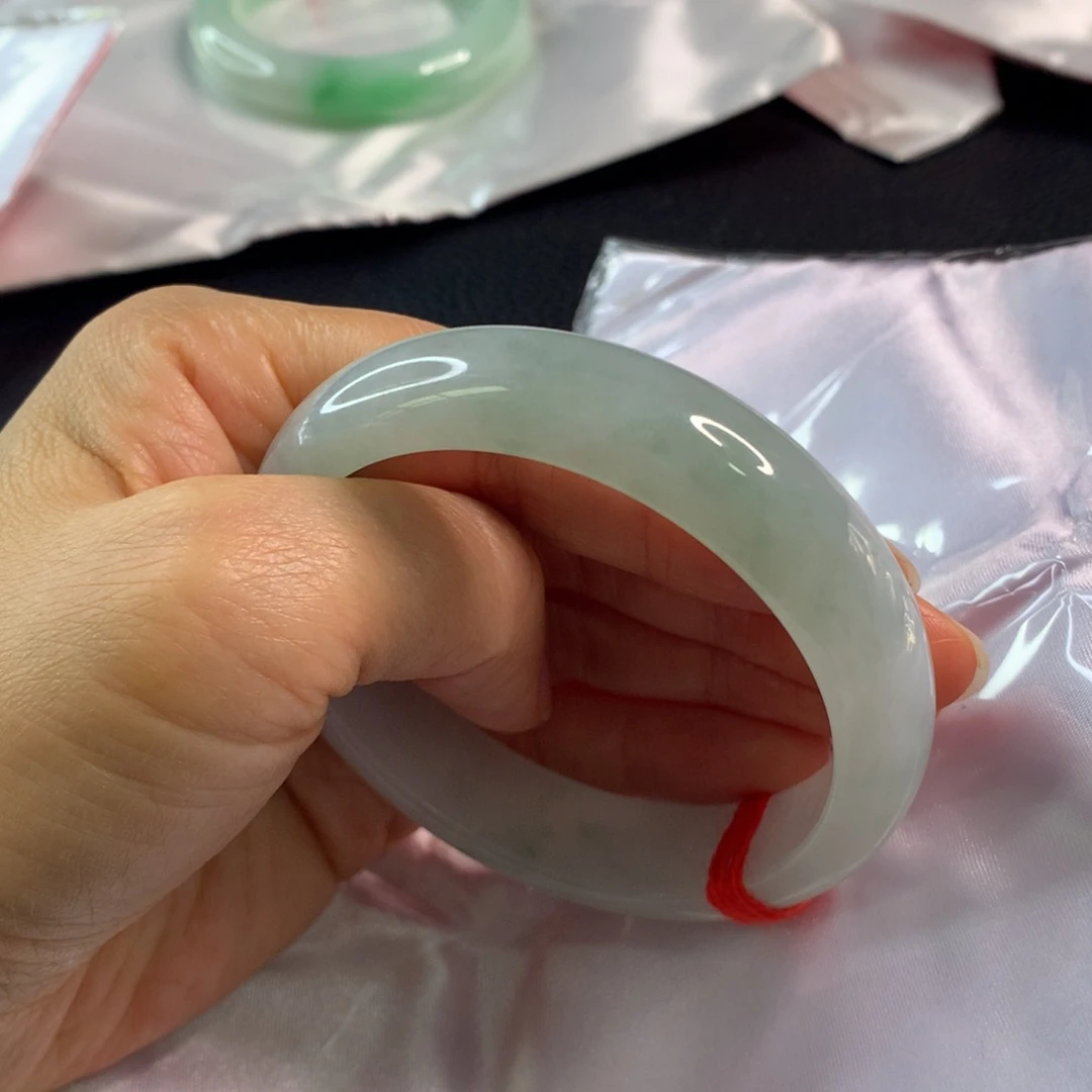 翡翠未镶嵌手镯翡翠手镯58