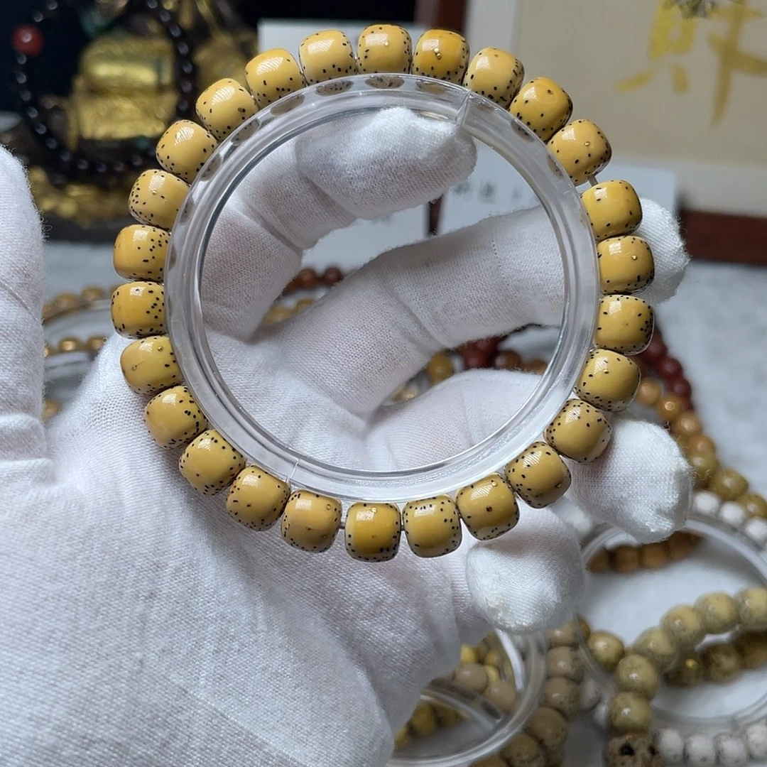 手串星月菩提火龙果星大留白