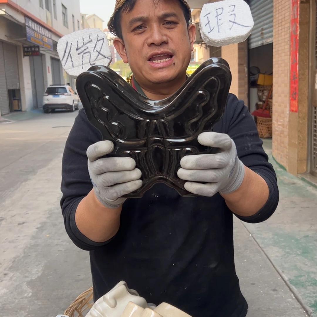 摆件3 号高中低温陶瓷工艺瓶（部分微瑕）