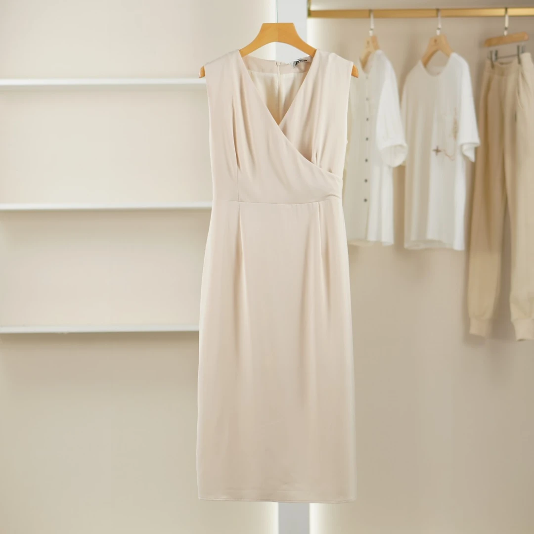 麦迪尚品【深圳原创】40422109 夏季气质优雅时尚连衣裙品牌撤柜