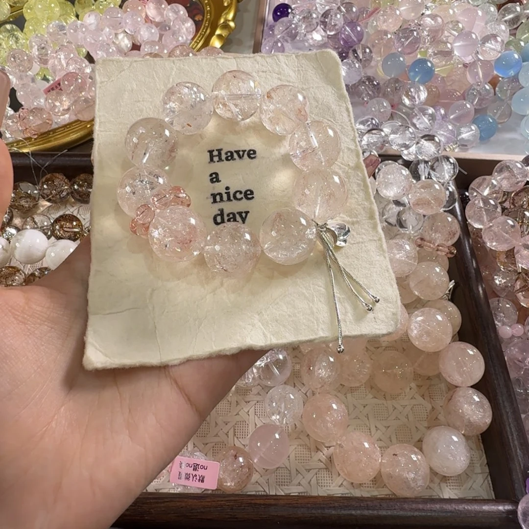 大***代水晶未镶嵌手链玫瑰庄园18