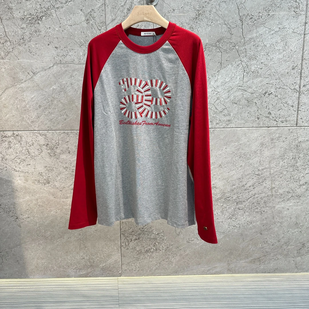 【AVVENN】设计师品牌25年春新品新年小蛇T恤AL1100152138700